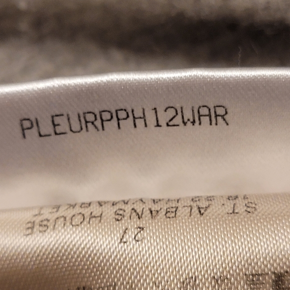 Burberry Cashmere Wool Grey Peplum Coat - Picture 7 of 12